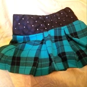 skirt plaid, girls small, justice